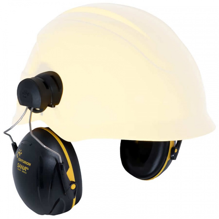 sana helmet mounted ear defenders snr 30